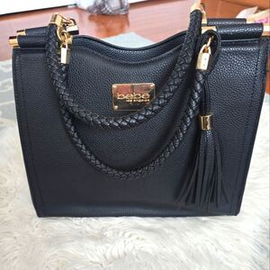 Bebe Pebble Leather Bag